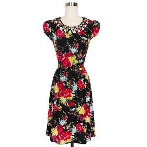 Trashy Diva Forget Me Not Floral Lupe Dress size 6